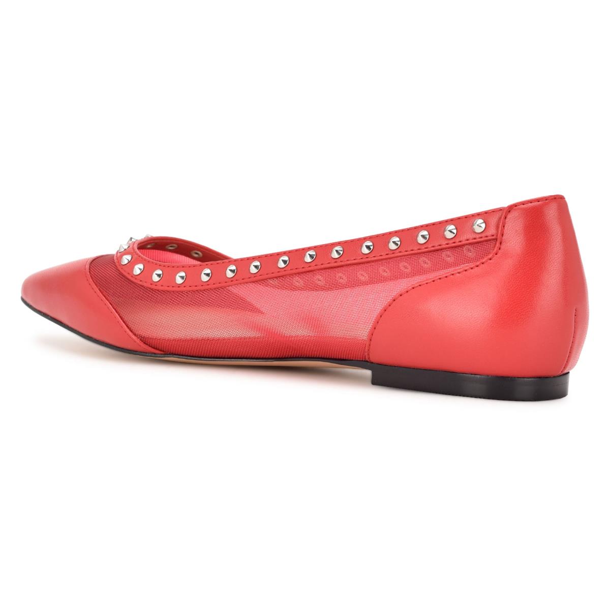 Ballerine Nine West Bizzie Pointy Embout Femme Rose | 3109VXMNA