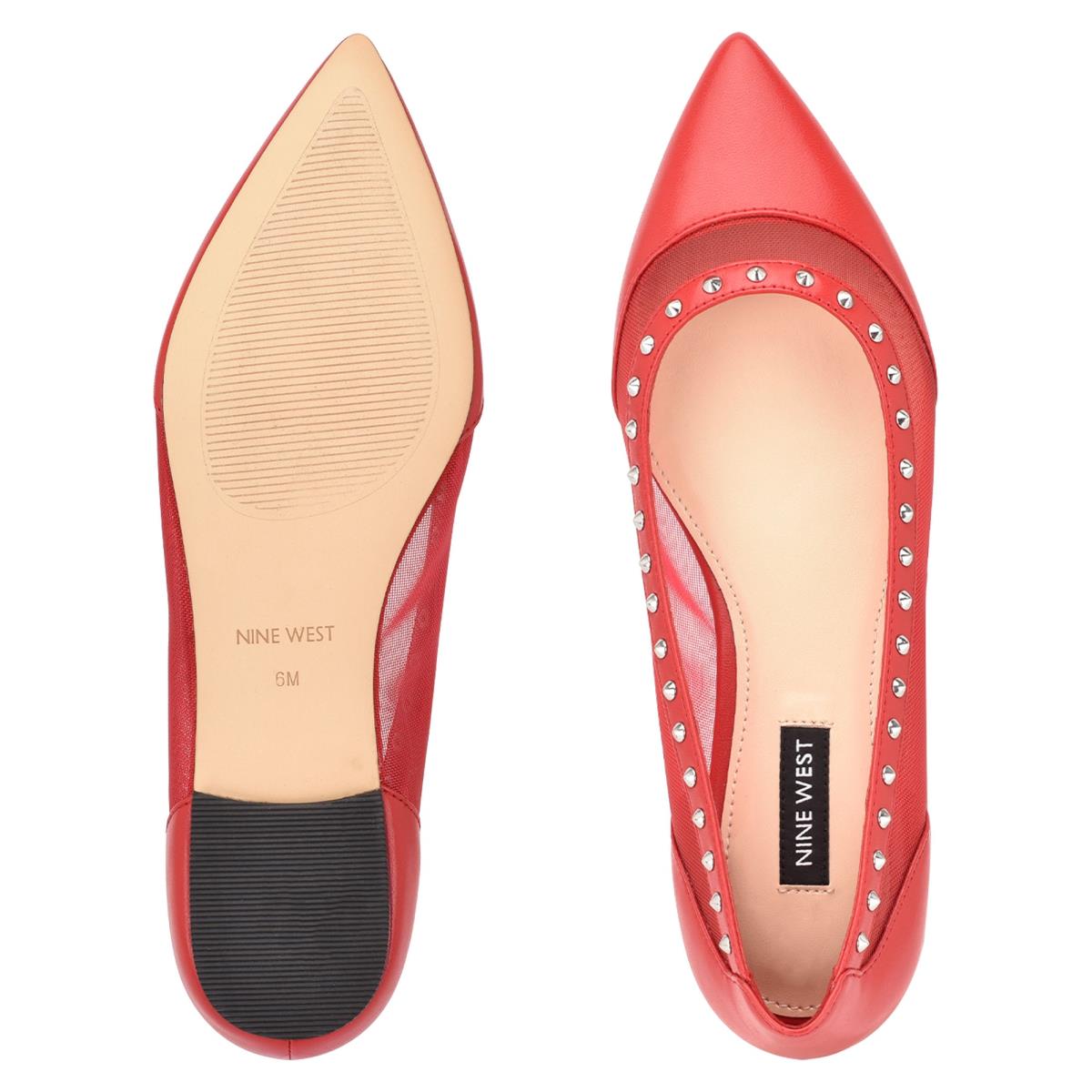 Ballerine Nine West Bizzie Pointy Embout Femme Rose | 3109VXMNA