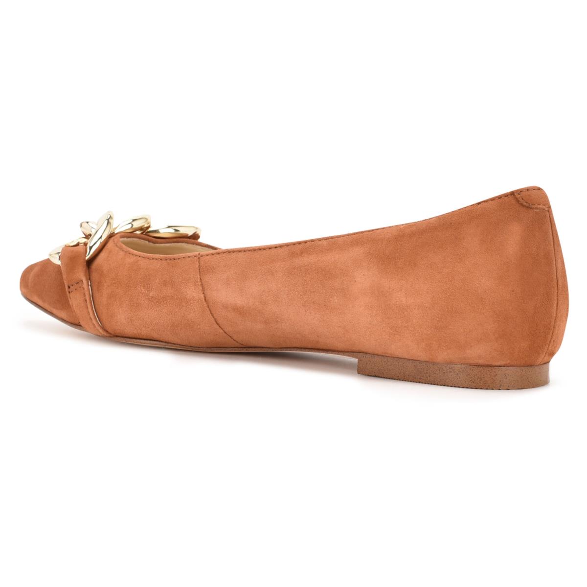 Ballerine Nine West Brinks Pointy Embout Femme Beige | 3712KCQWX