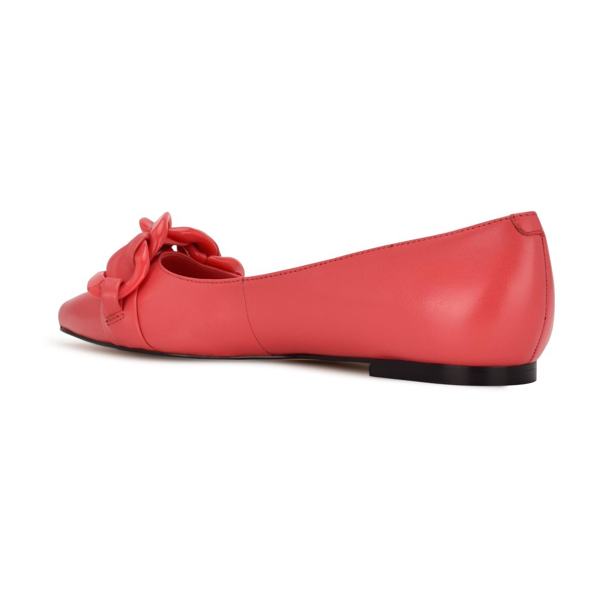 Ballerine Nine West Buyme Pointy Embout Femme Corail | 2074GPXOF