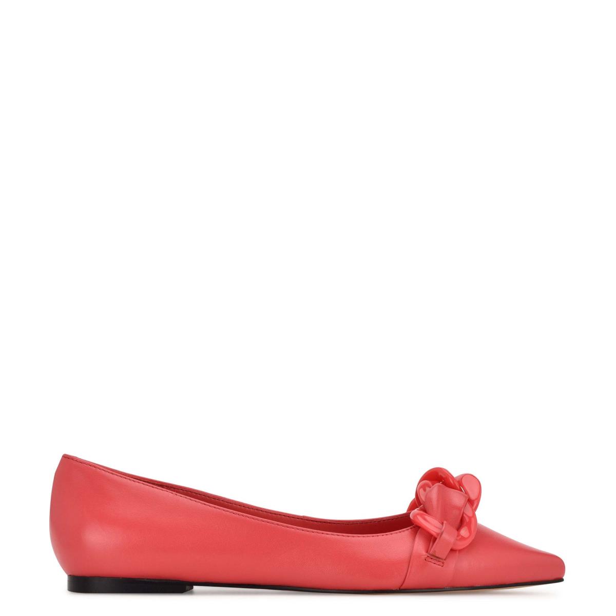 Ballerine Nine West Buyme Pointy Embout Femme Corail | 2074GPXOF