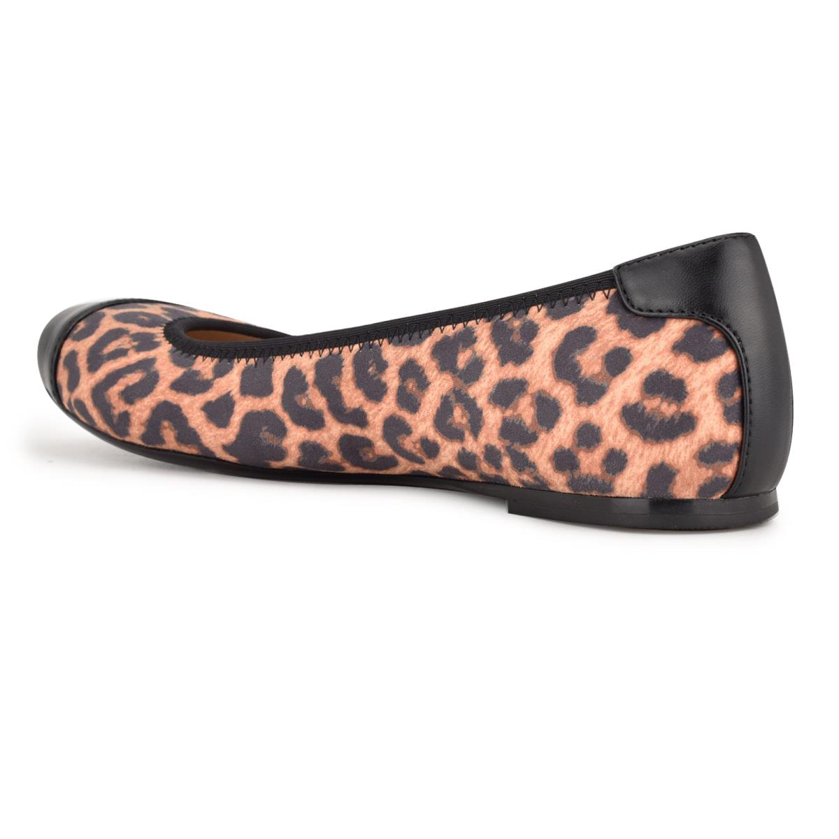 Ballerine Nine West Capted Ballet Femme Leopard | 1946BXFGM