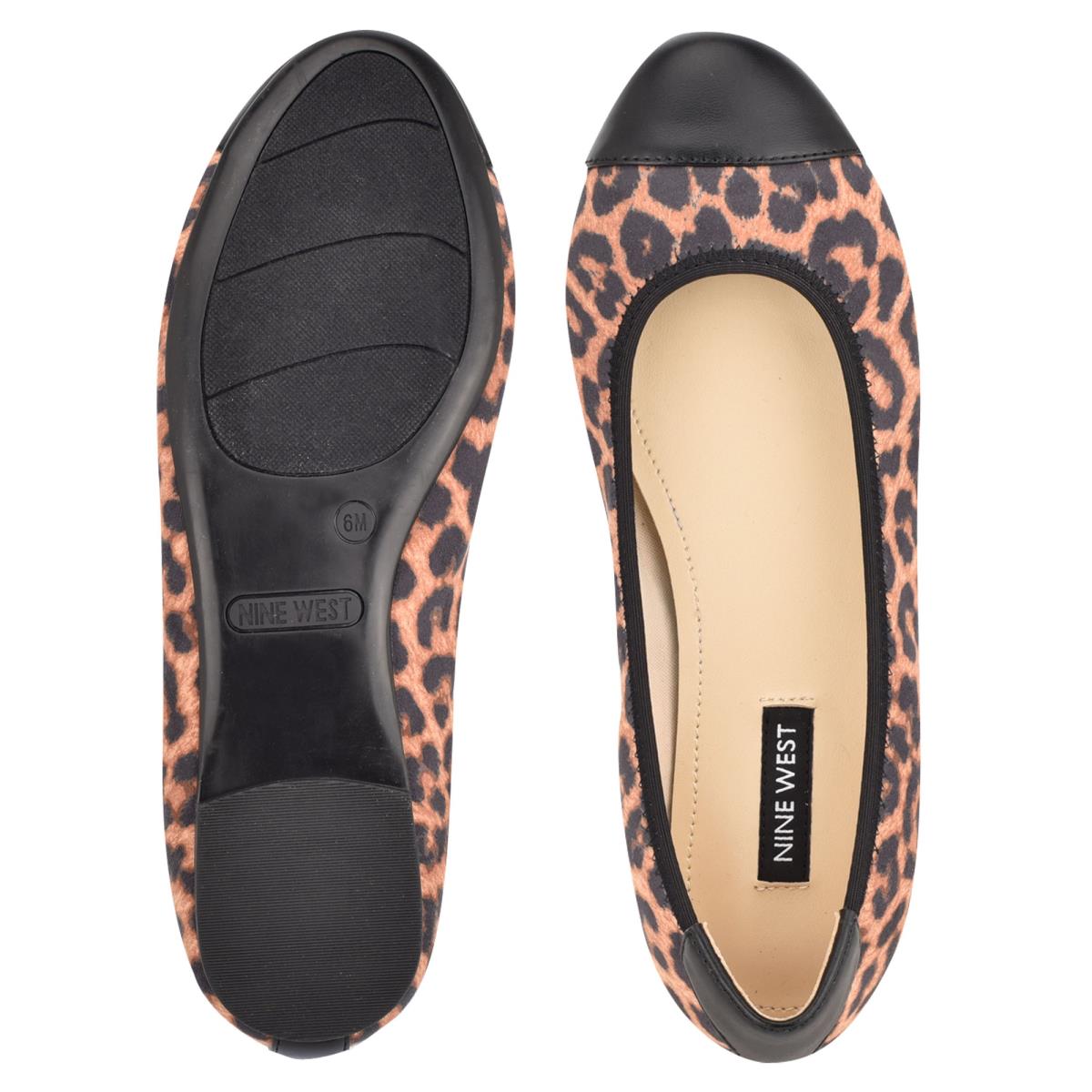 Ballerine Nine West Capted Ballet Femme Leopard | 1946BXFGM