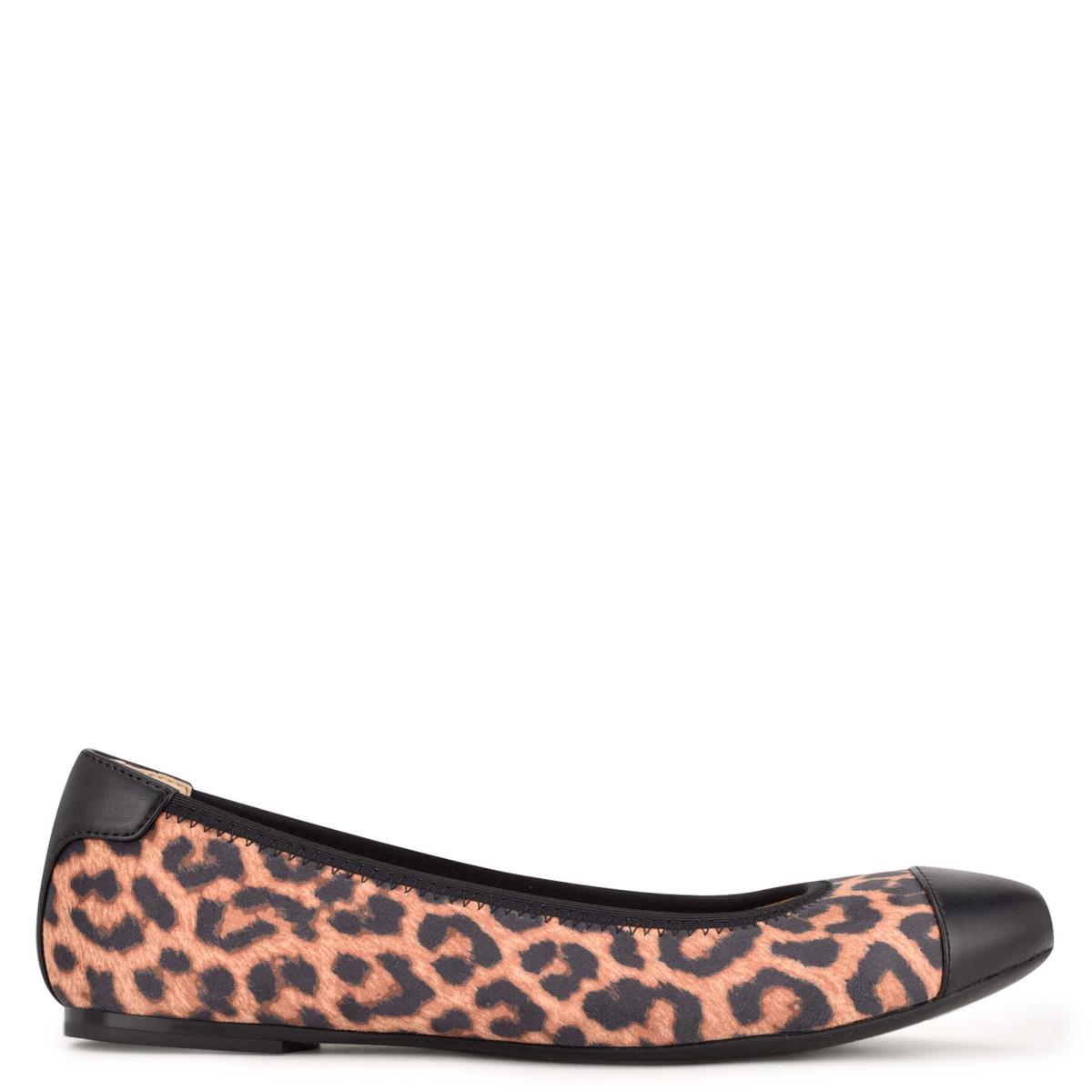 Ballerine Nine West Capted Ballet Femme Leopard | 1946BXFGM