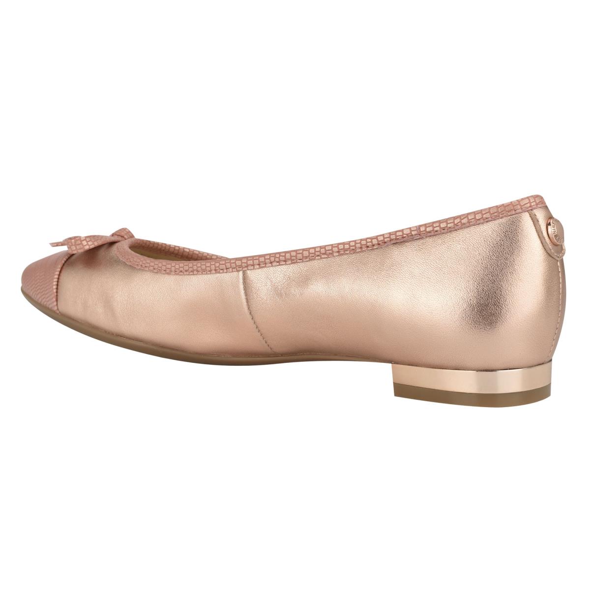 Ballerine Nine West Olly 9x9 Ballet Femme Rose | 3826UXLTY