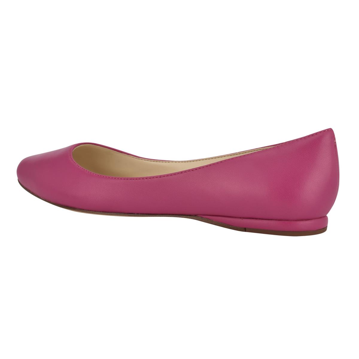 Ballerine Nine West Speakup Almond Embout Femme Rose | 0512YAVRW