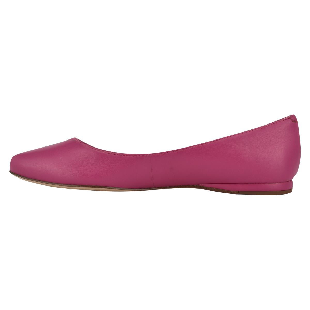 Ballerine Nine West Speakup Almond Embout Femme Rose | 0512YAVRW