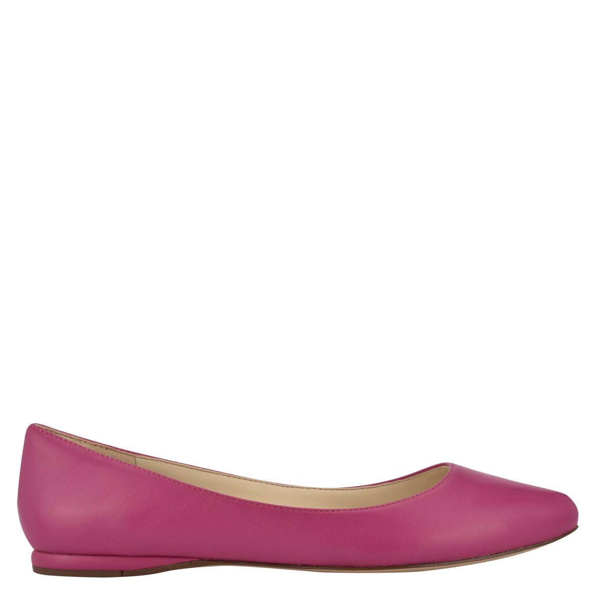 Ballerine Nine West Speakup Almond Embout Femme Rose | 0512YAVRW