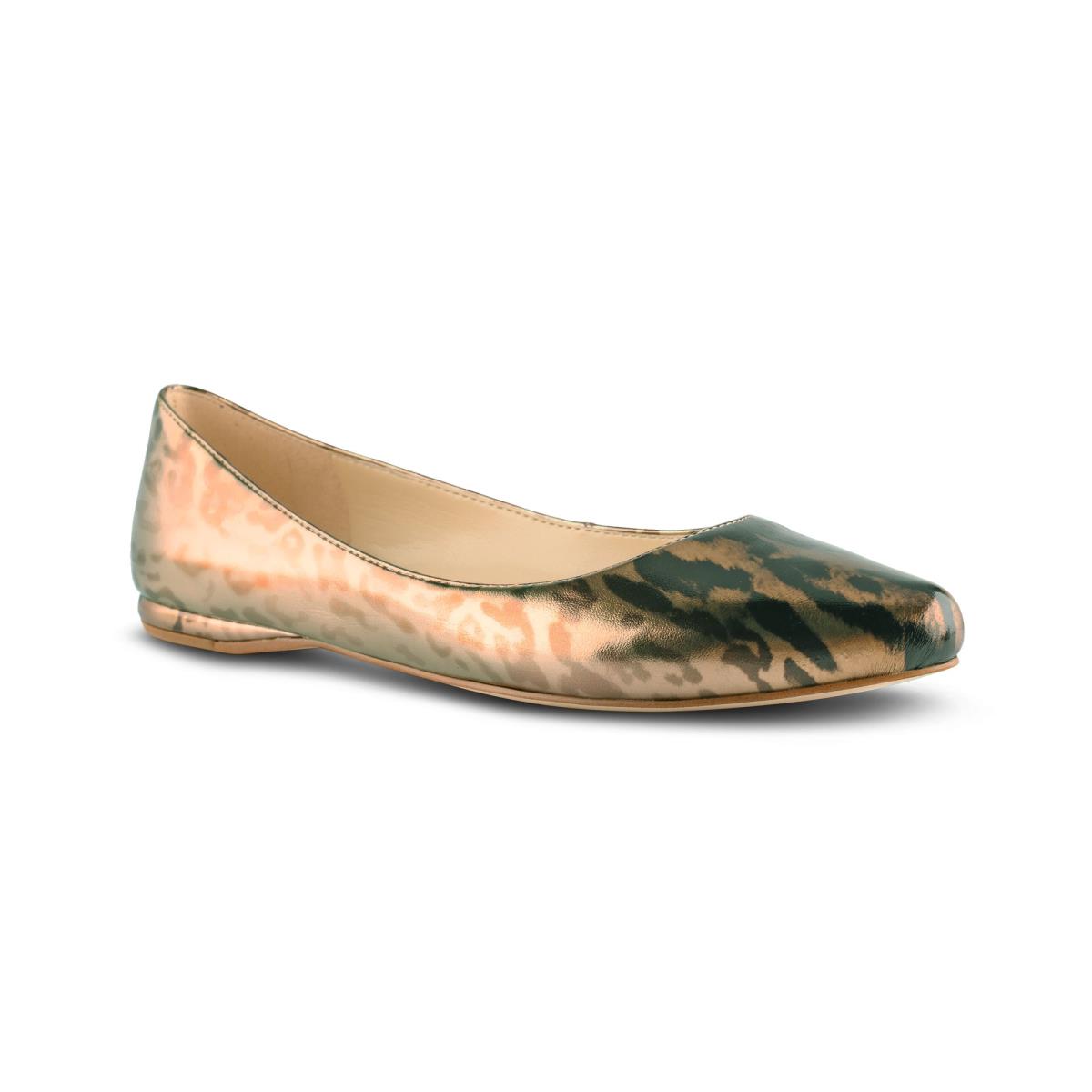 Ballerine Nine West Speakup Almond Embout Femme Leopard | 0871GZYOE