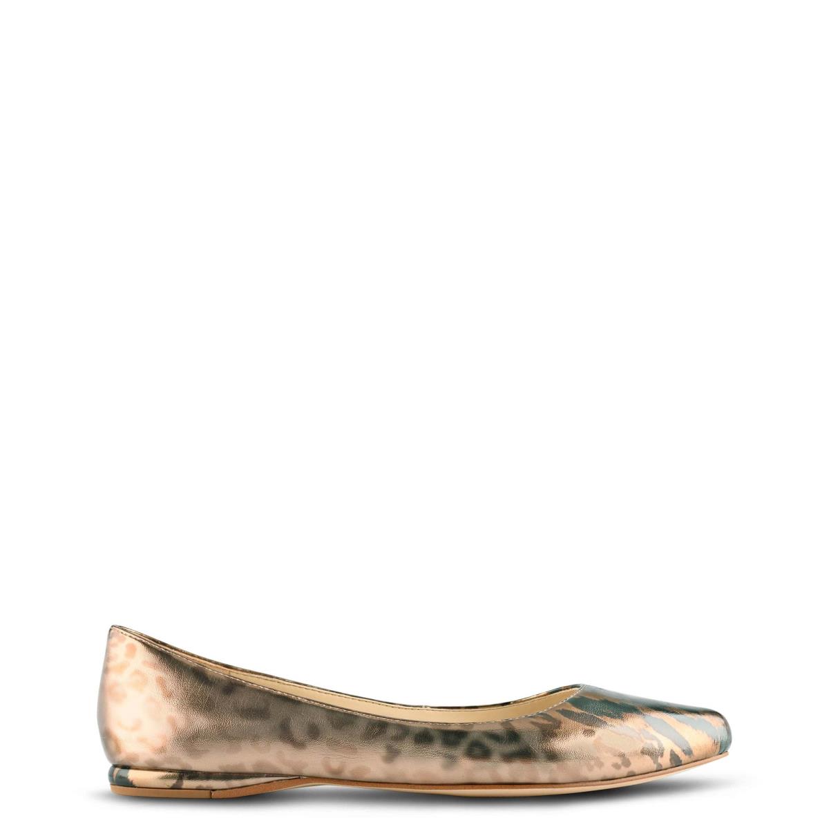 Ballerine Nine West Speakup Almond Embout Femme Leopard | 0871GZYOE