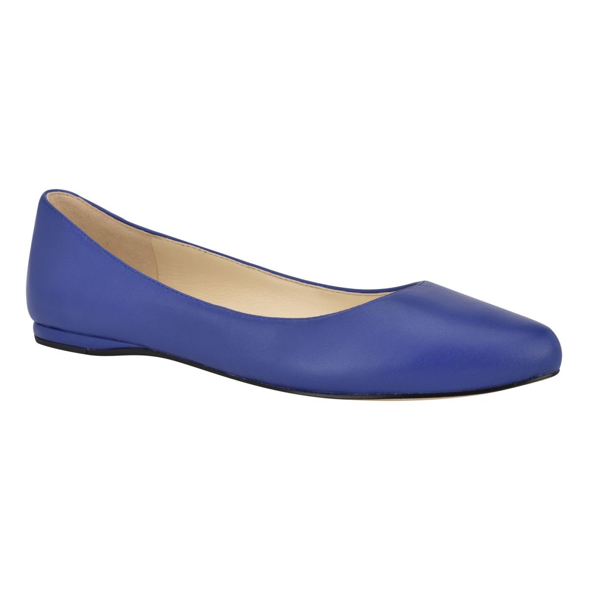 Ballerine Nine West Speakup Almond Embout Femme Bleu Marine | 1052CYZVG