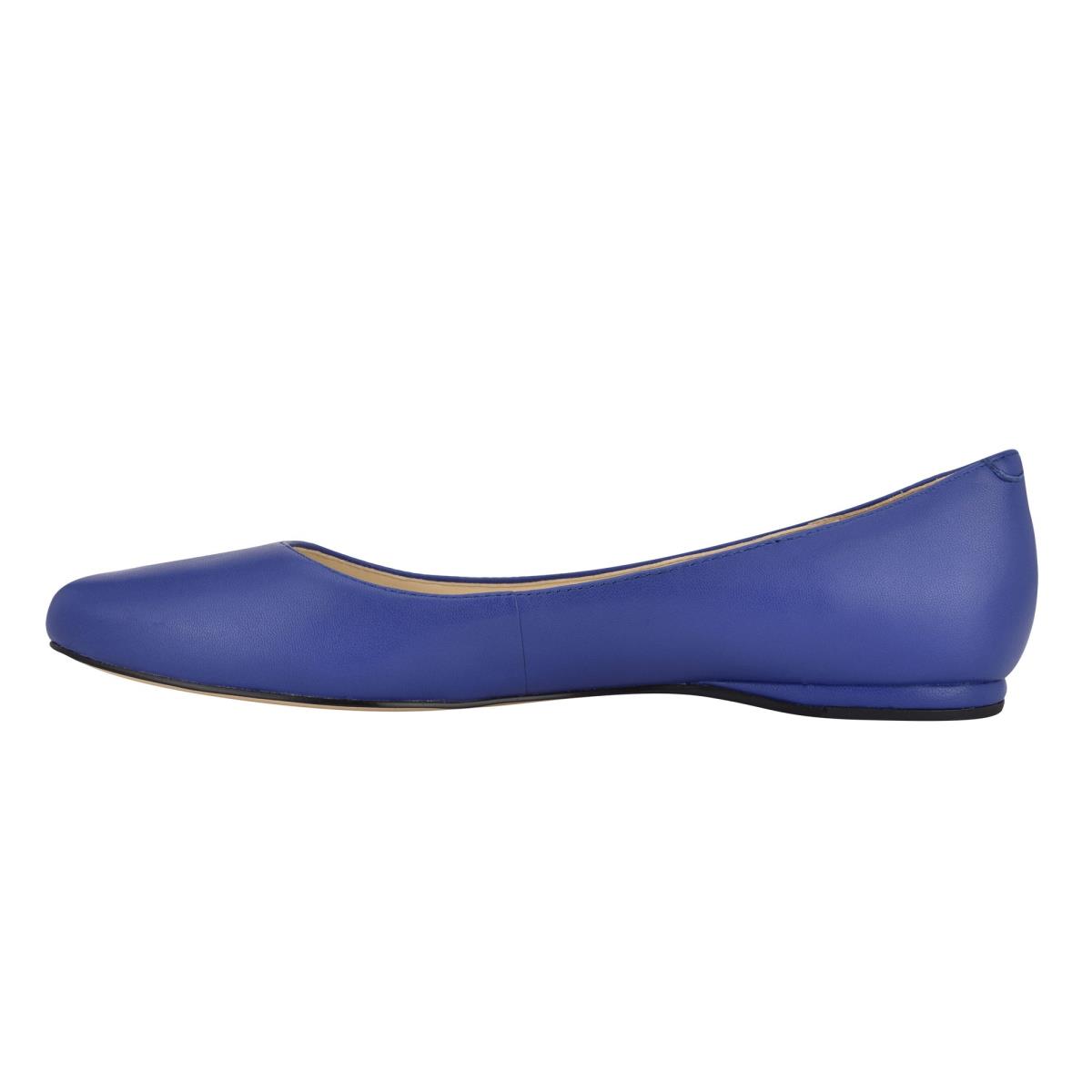 Ballerine Nine West Speakup Almond Embout Femme Bleu Marine | 1052CYZVG