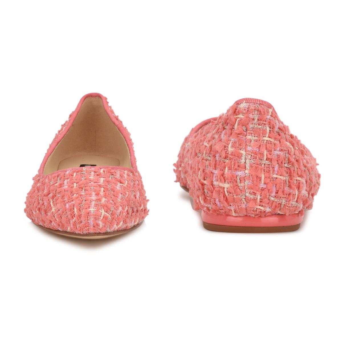 Ballerine Nine West Speakup Almond Embout Femme Corail | 1957GBTIF