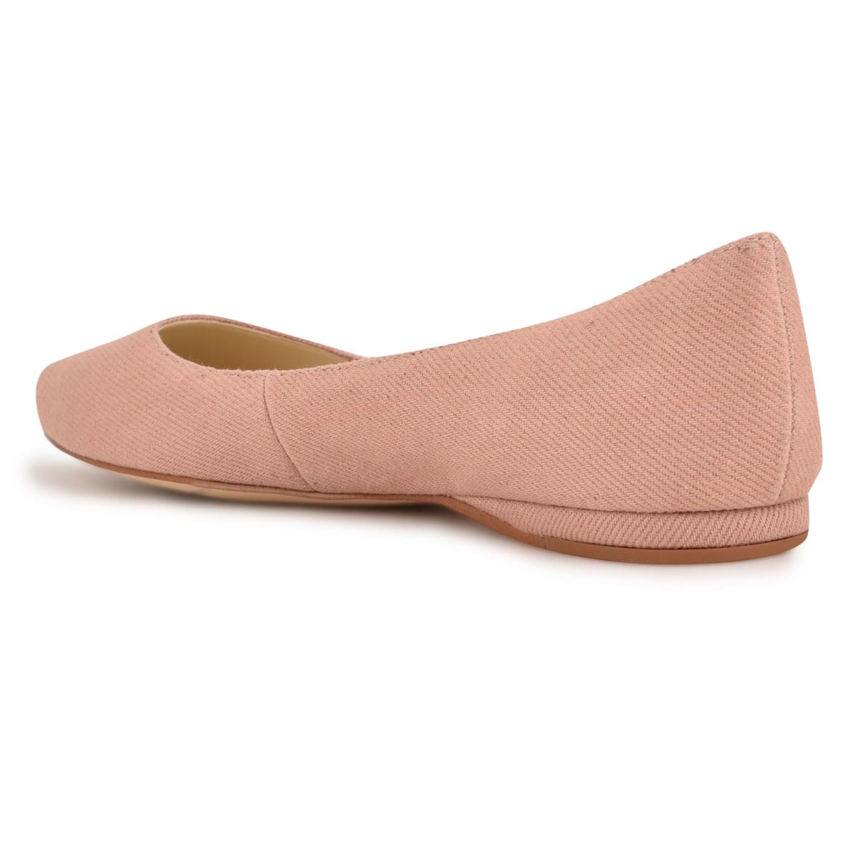 Ballerine Nine West Speakup Almond Embout Femme Rose | 3214CWRJA