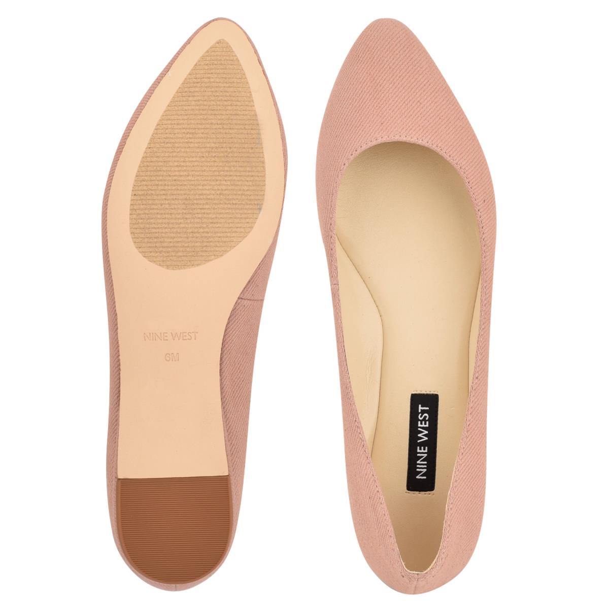 Ballerine Nine West Speakup Almond Embout Femme Rose | 3214CWRJA