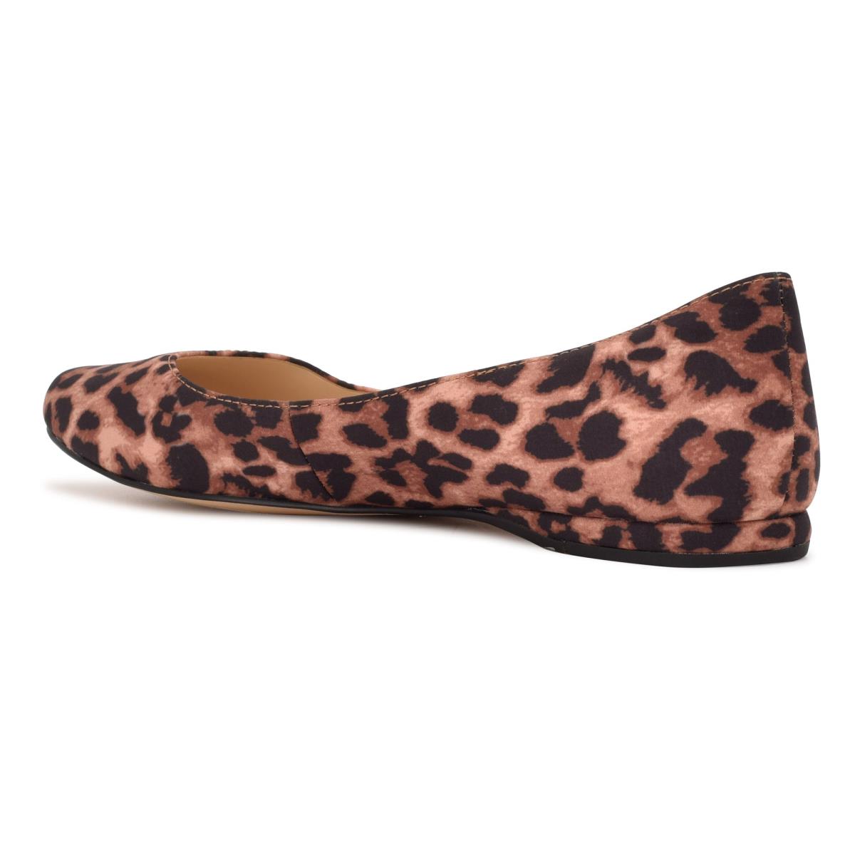 Ballerine Nine West Speakup Almond Embout Femme Leopard | 9841MKWZO