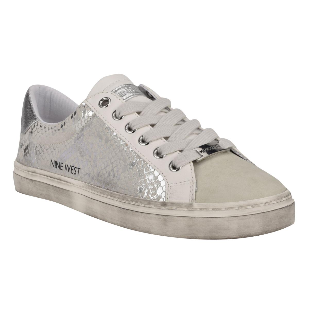 Baskets Décontractées Nine West Best Femme Argent | 0427NDORM