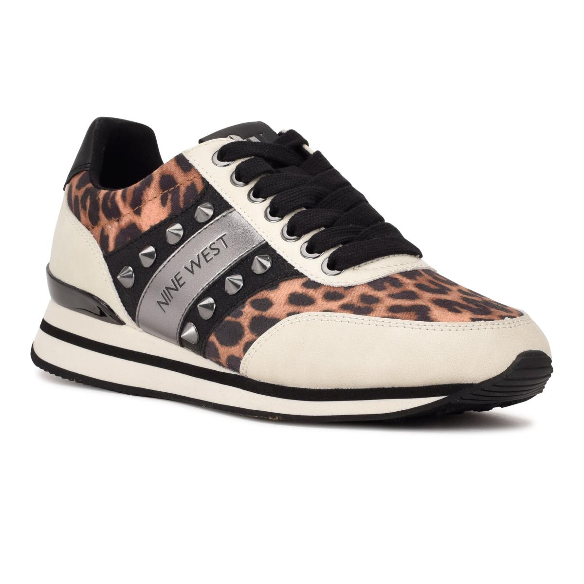 Baskets Nine West Bunnie Sneakers Femme Leopard | 6917QKGLV