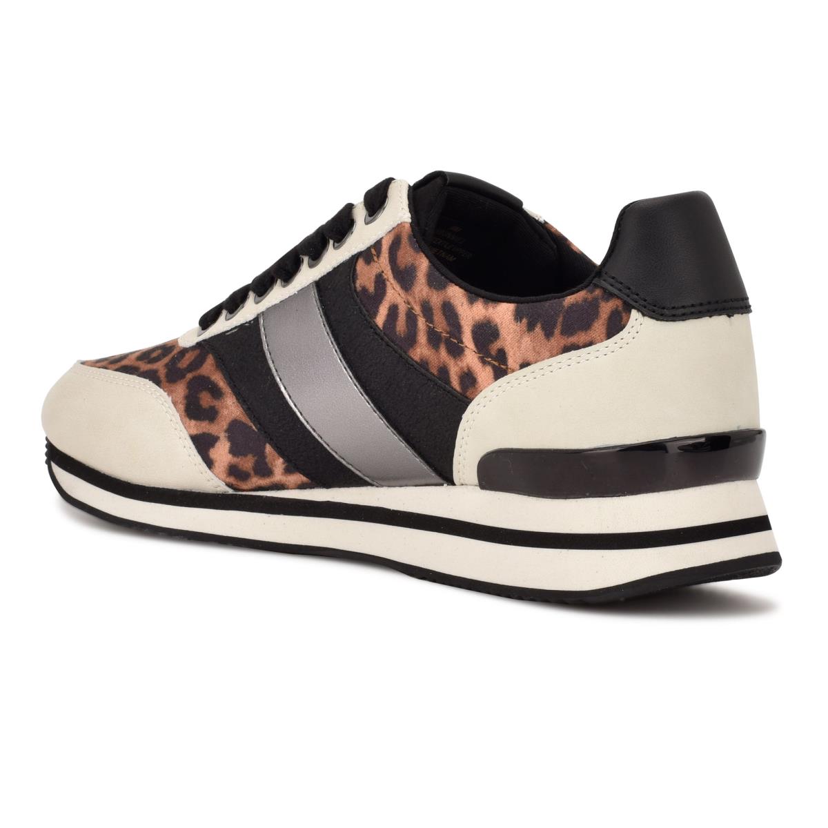 Baskets Nine West Bunnie Sneakers Femme Leopard | 6917QKGLV