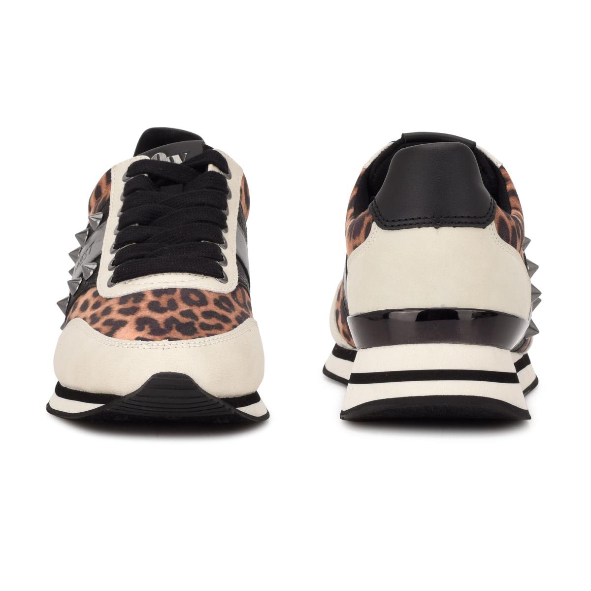 Baskets Nine West Bunnie Sneakers Femme Leopard | 6917QKGLV