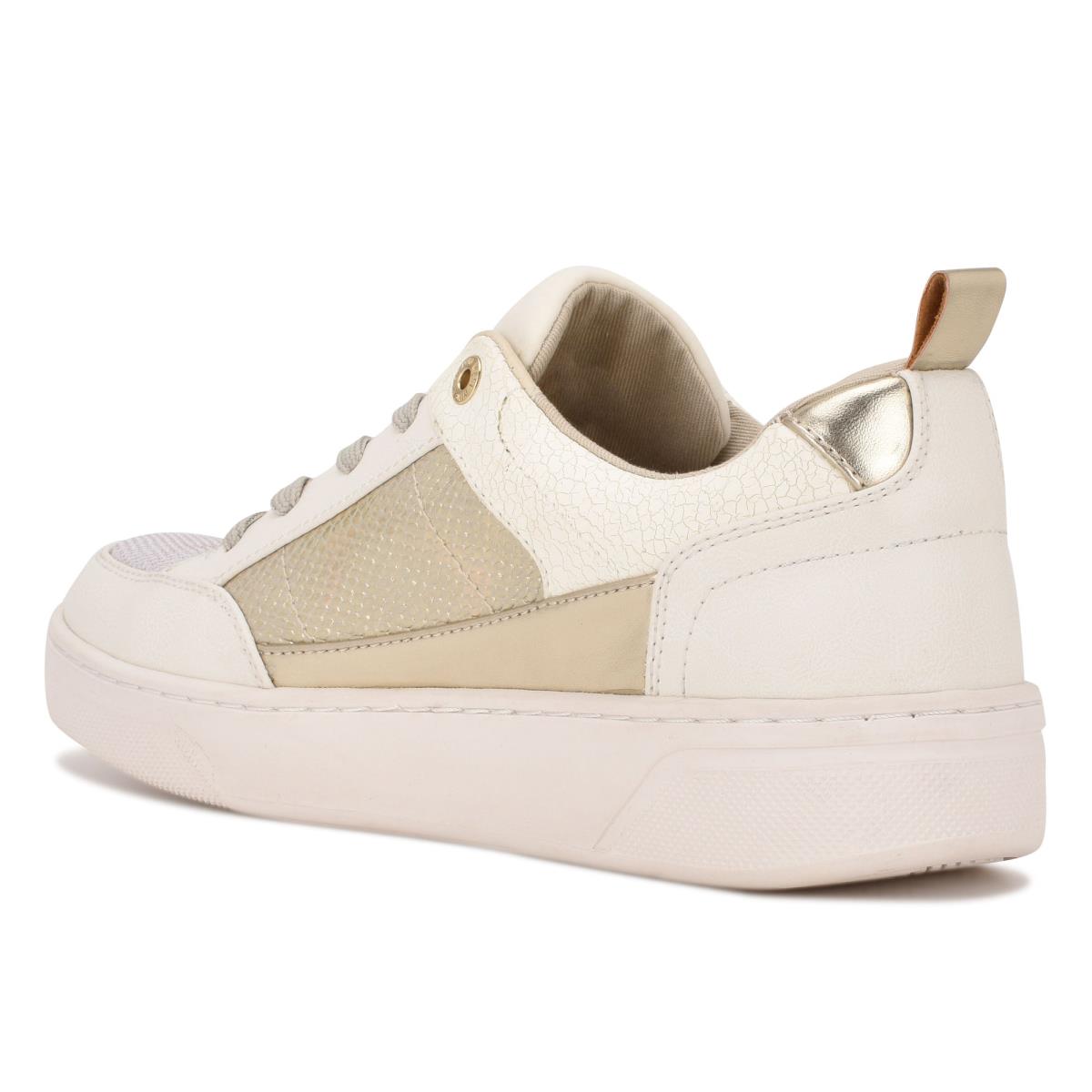 Baskets Nine West Elevate Sneakers Femme Blanche | 5721UXLID