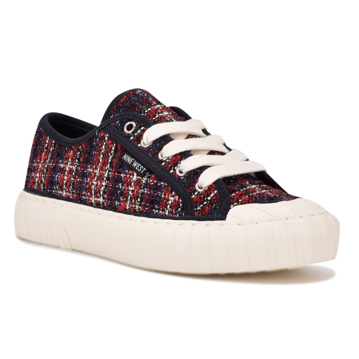 Baskets Nine West Hazie Sneakers Femme Rouge | 1950LNBAP