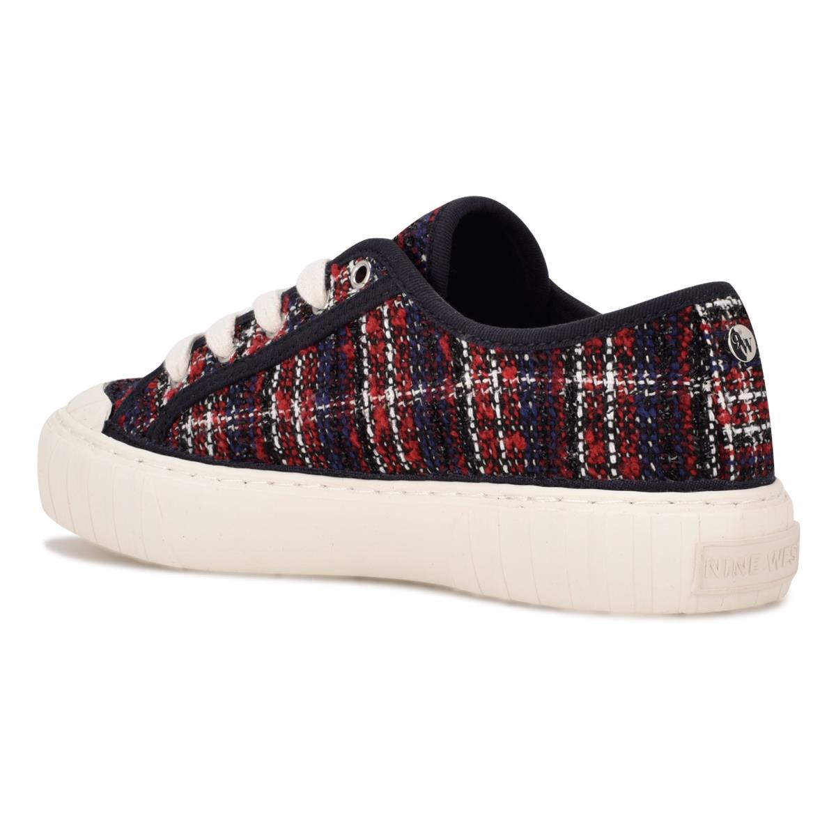 Baskets Nine West Hazie Sneakers Femme Rouge | 1950LNBAP