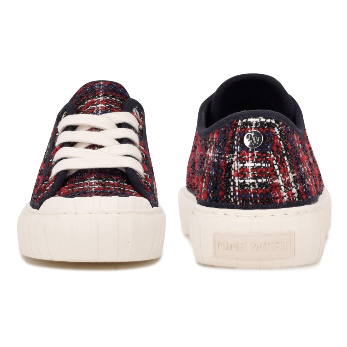 Baskets Nine West Hazie Sneakers Femme Rouge | 1950LNBAP