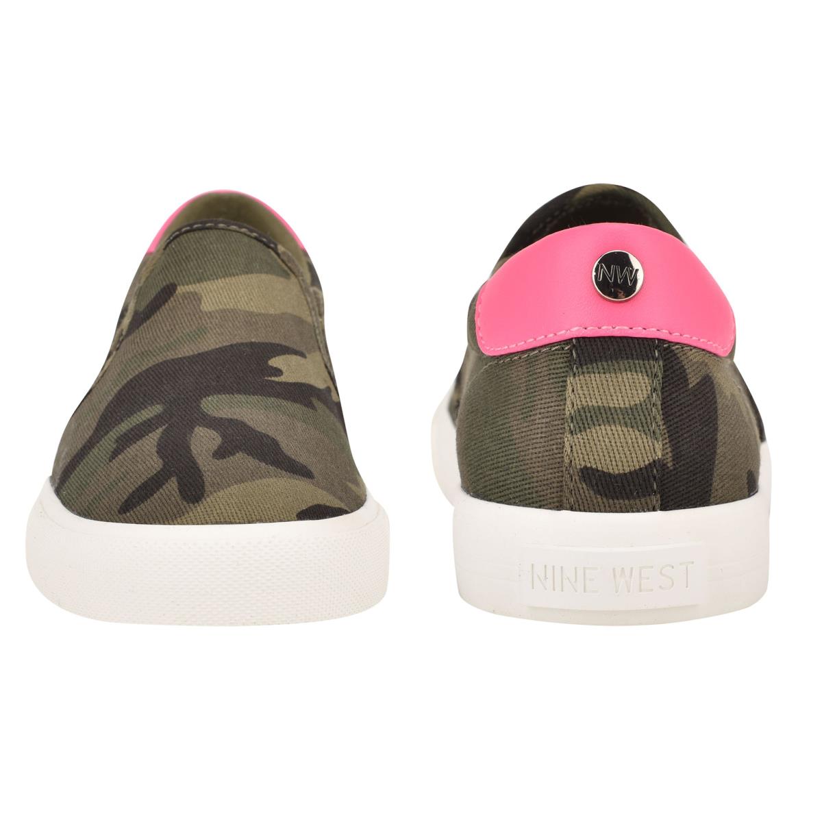 Baskets À Enfiler Nine West Lala Femme Camouflage | 7038DKXJQ