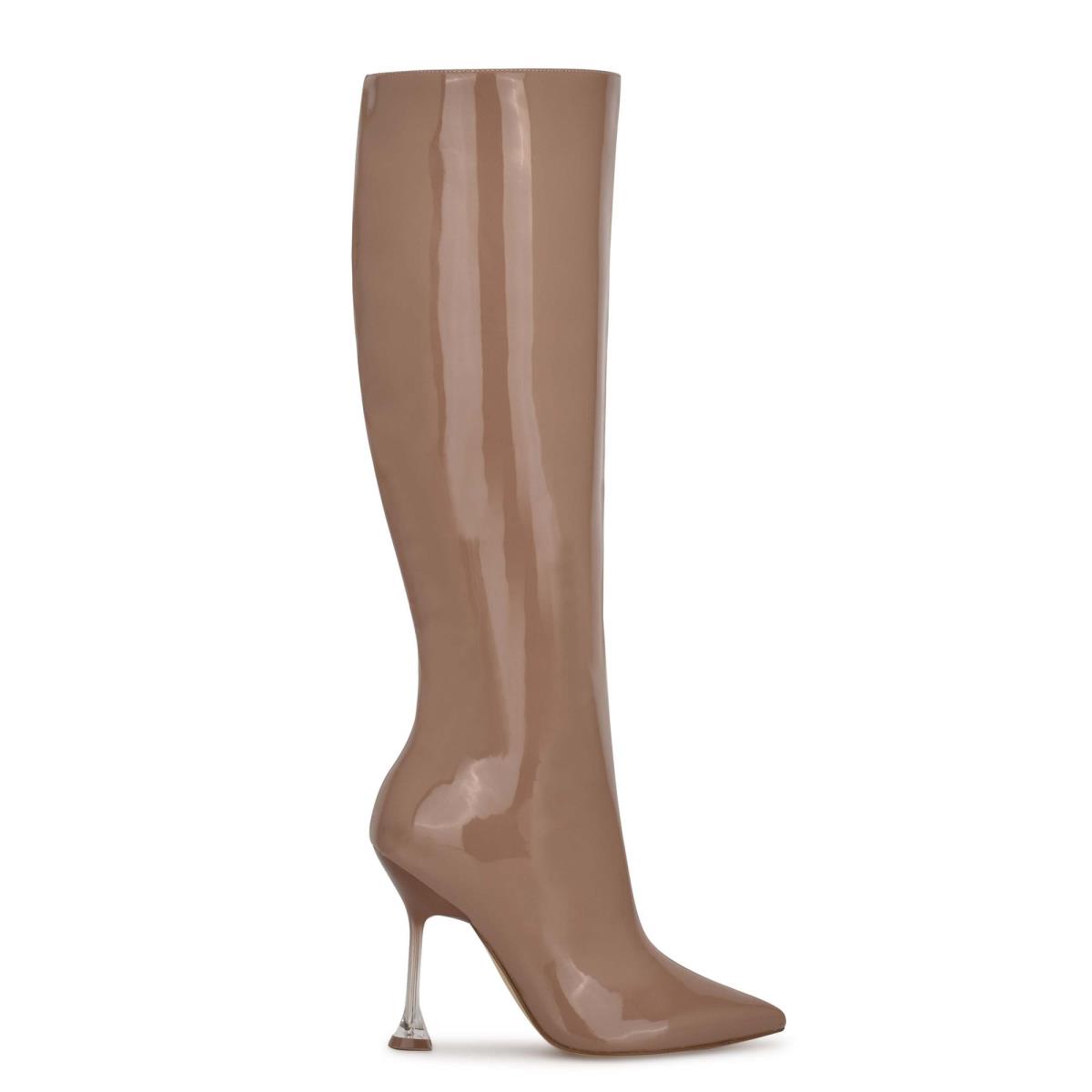 Bottes Habillées Nine West Talya Femme Marron | 9563RSDAP