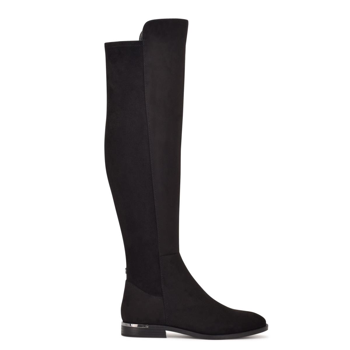 Bottes Nine West Allair Over the Knee Femme Noir | 8045YWZGM