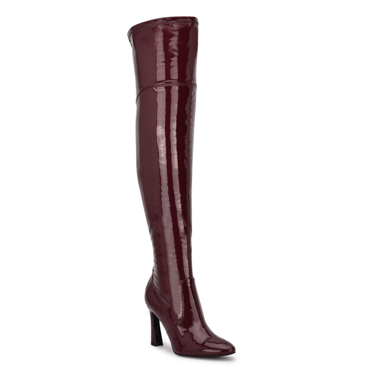 Bottes Nine West Sizzle Over The Knee Heel Femme Rose | 6012JKUAR