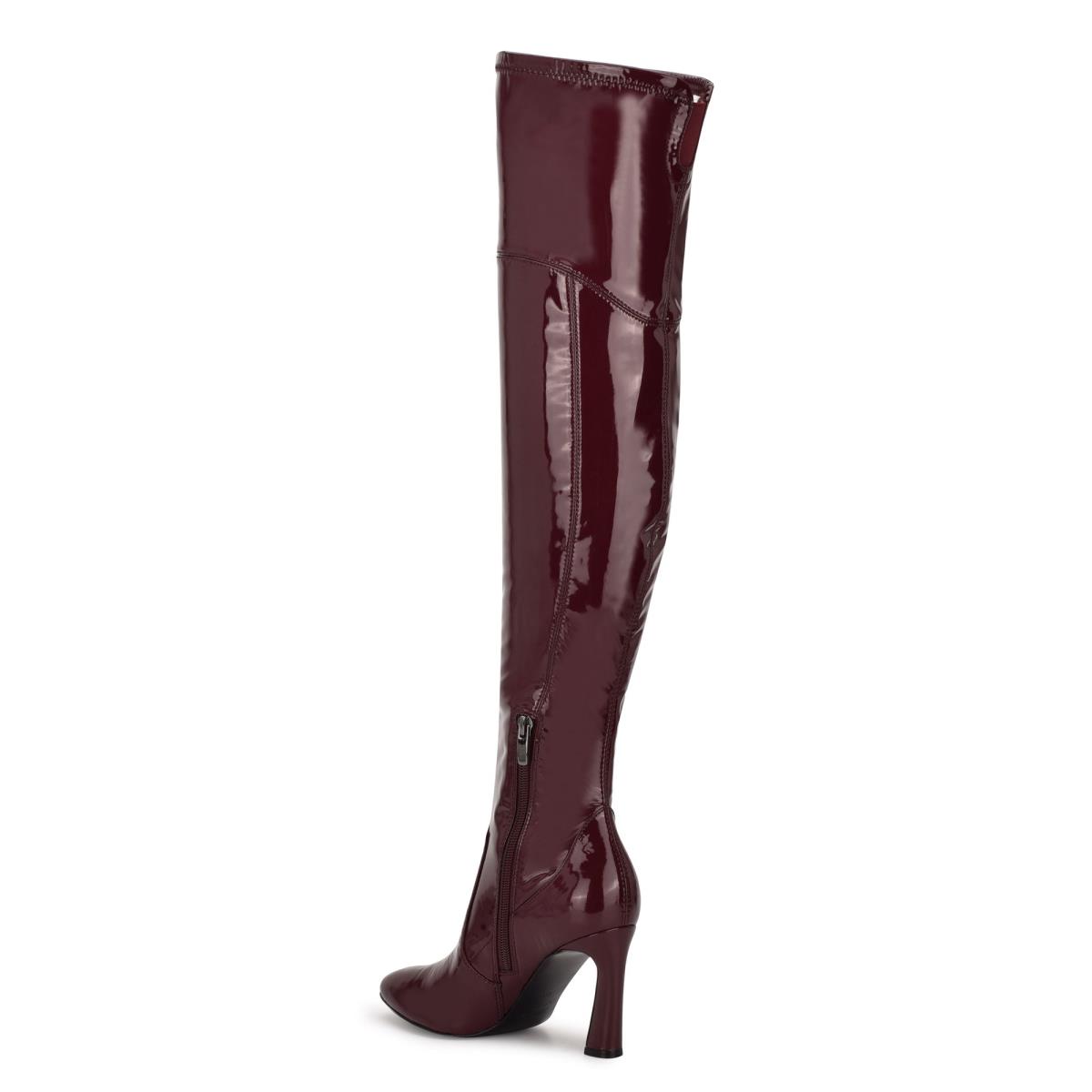 Bottes Nine West Sizzle Over The Knee Heel Femme Rose | 6012JKUAR