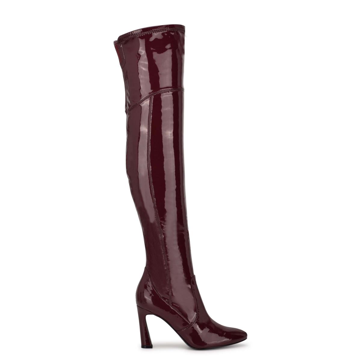 Bottes Nine West Sizzle Over The Knee Heel Femme Rose | 6012JKUAR