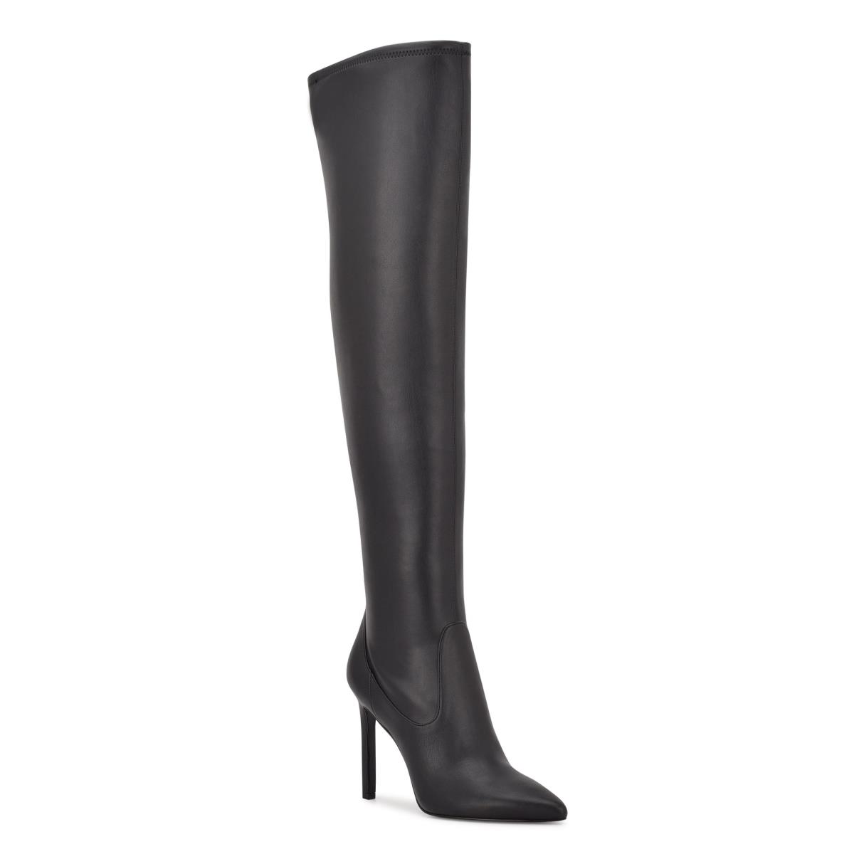 Bottes Nine West Tacy Over The Knee Femme Noir | 4287NMWRT