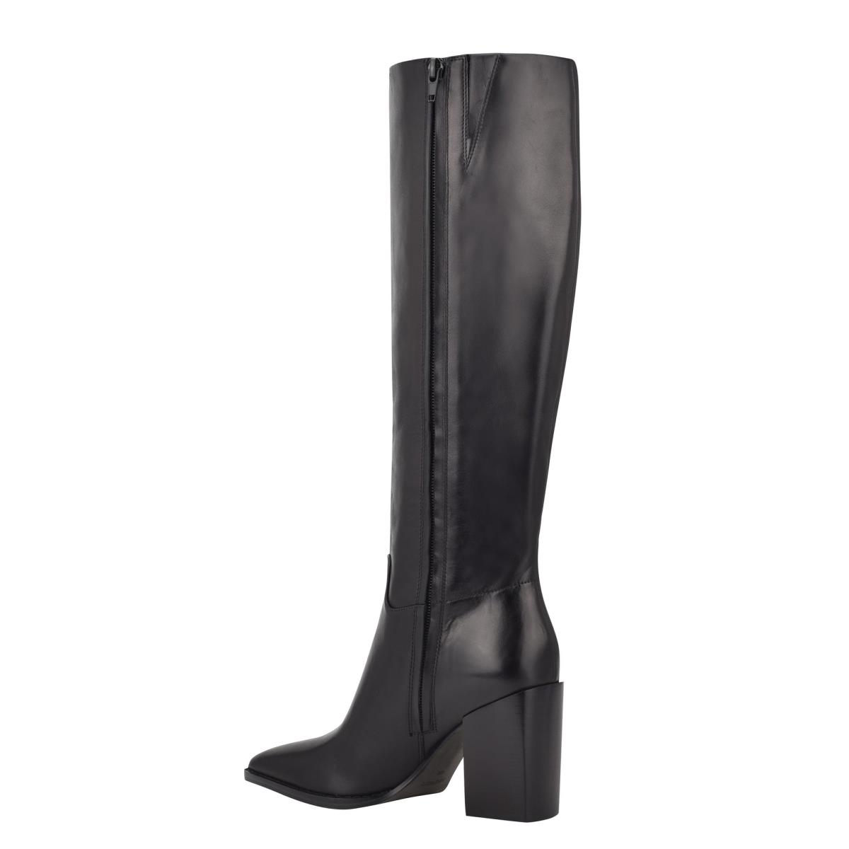 Bottes à Talons Nine West Brixe Femme Noir | 6054OEYBX