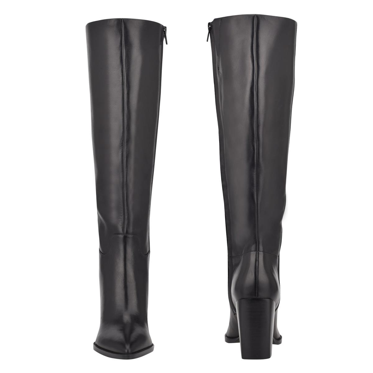 Bottes à Talons Nine West Brixe Femme Noir | 6054OEYBX