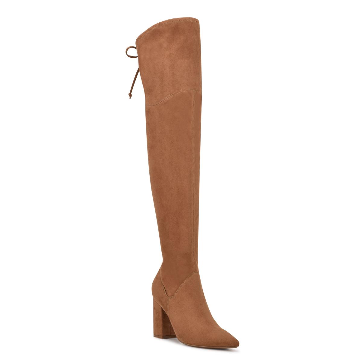 Bottes à Talons Nine West Ceeya 9x9 Over The Knee Femme Marron | 4069FEMID