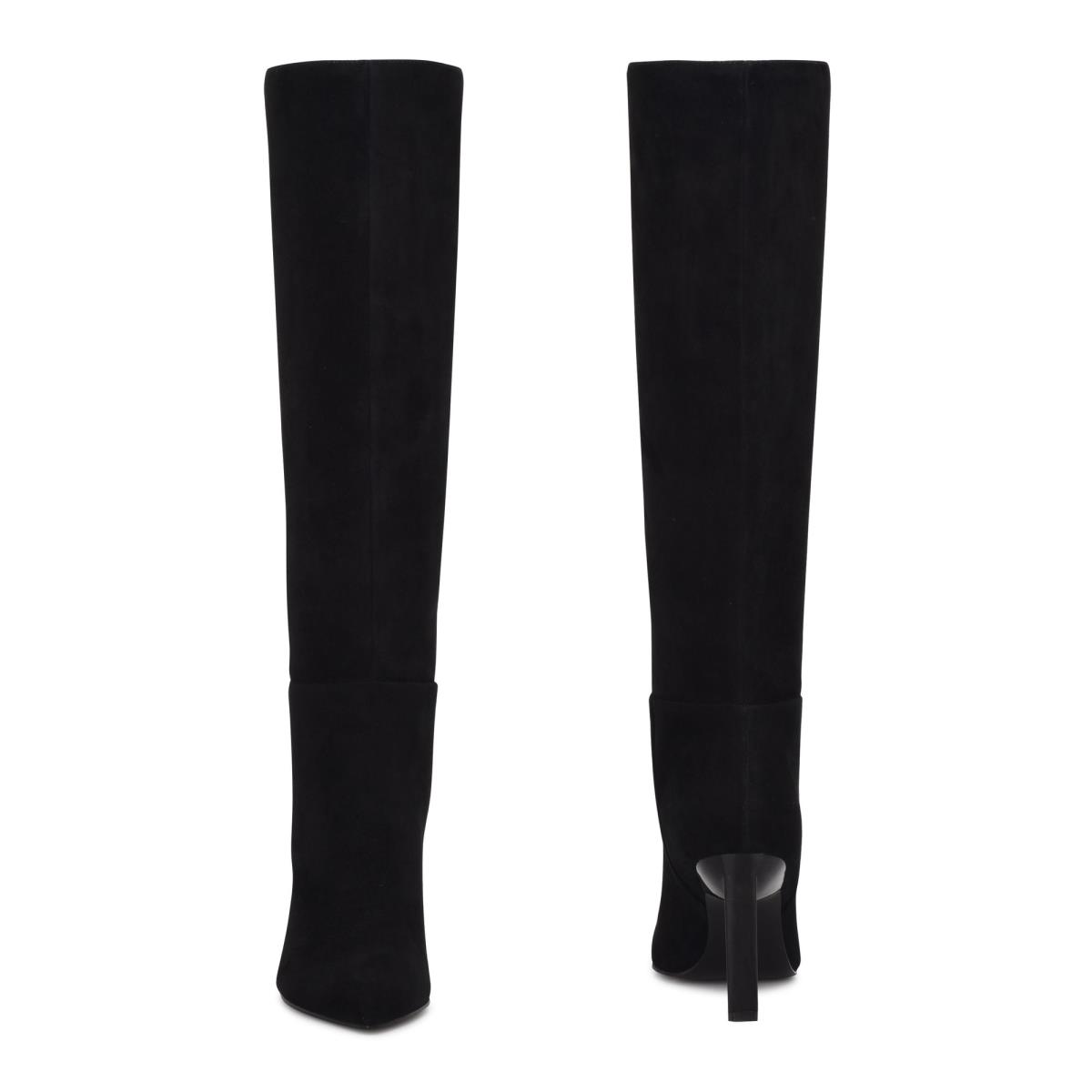 Bottes à Talons Nine West Eardy Femme Noir | 2063IQGPD