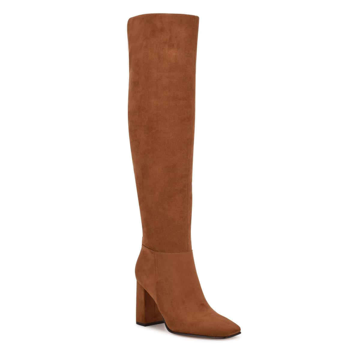 Bottes à Talons Nine West Kalida Femme Marron | 3129RBMFA