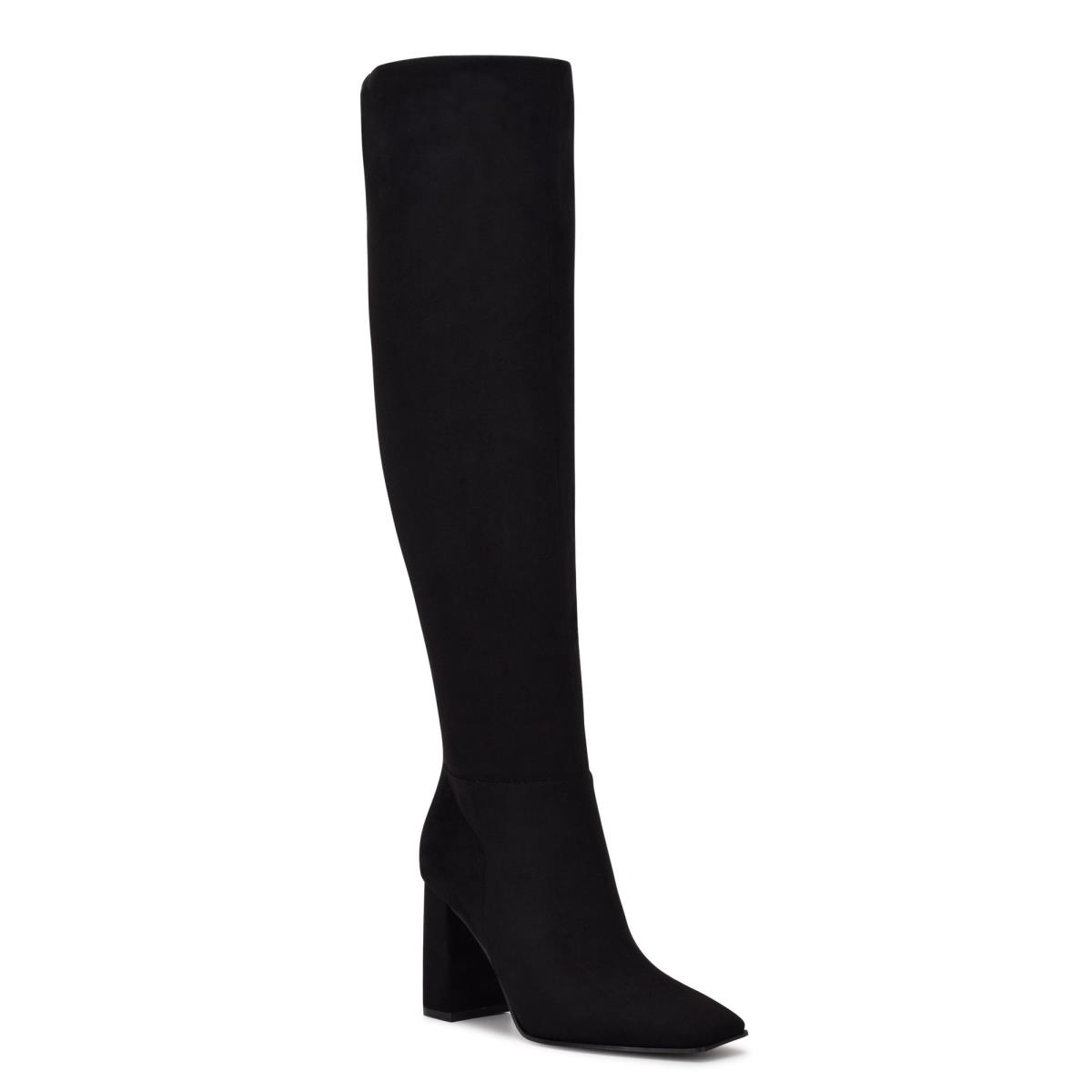 Bottes à Talons Nine West Kalida Femme Noir | 5647LBCAW