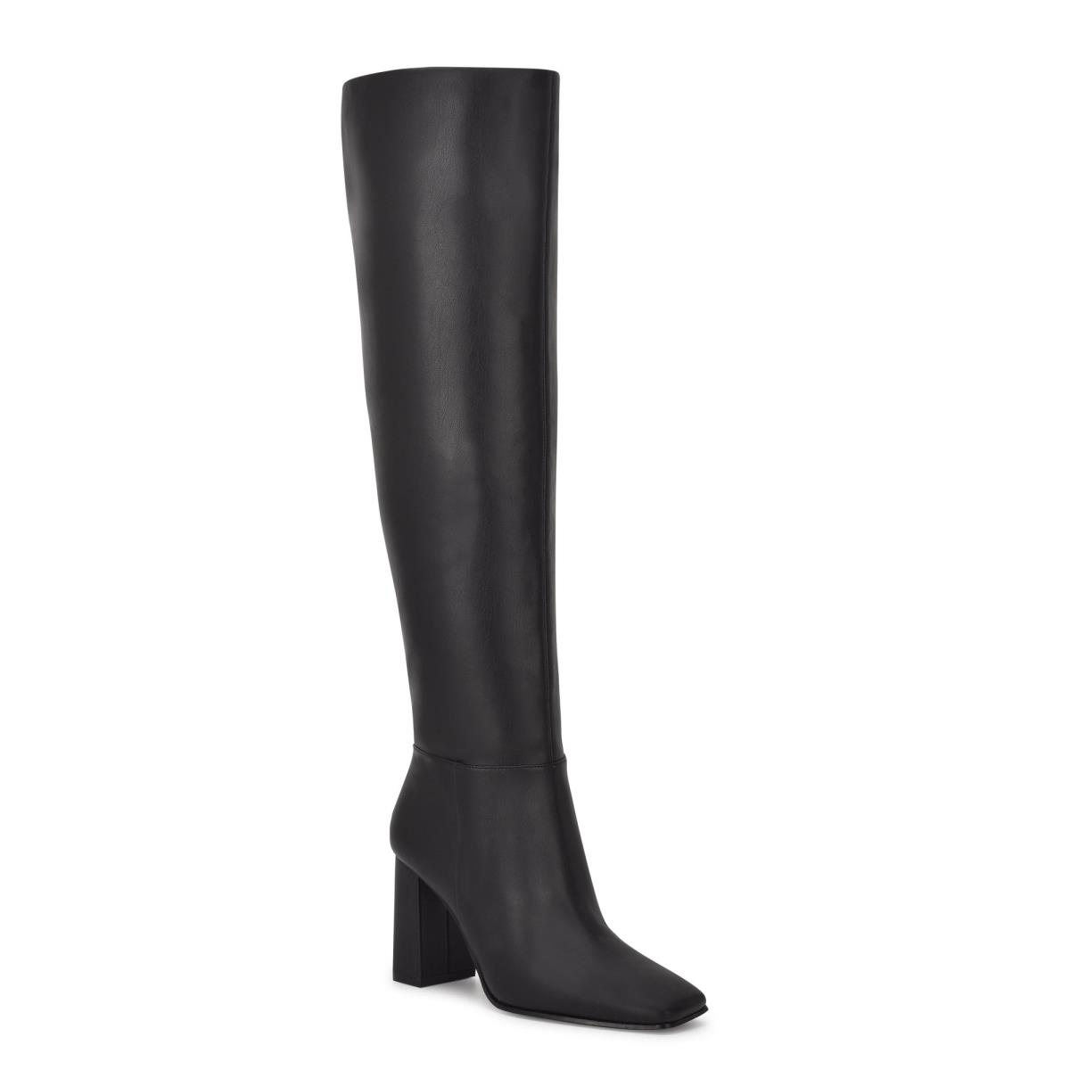 Bottes à Talons Nine West Kalida Femme Noir | 5671VWTZI