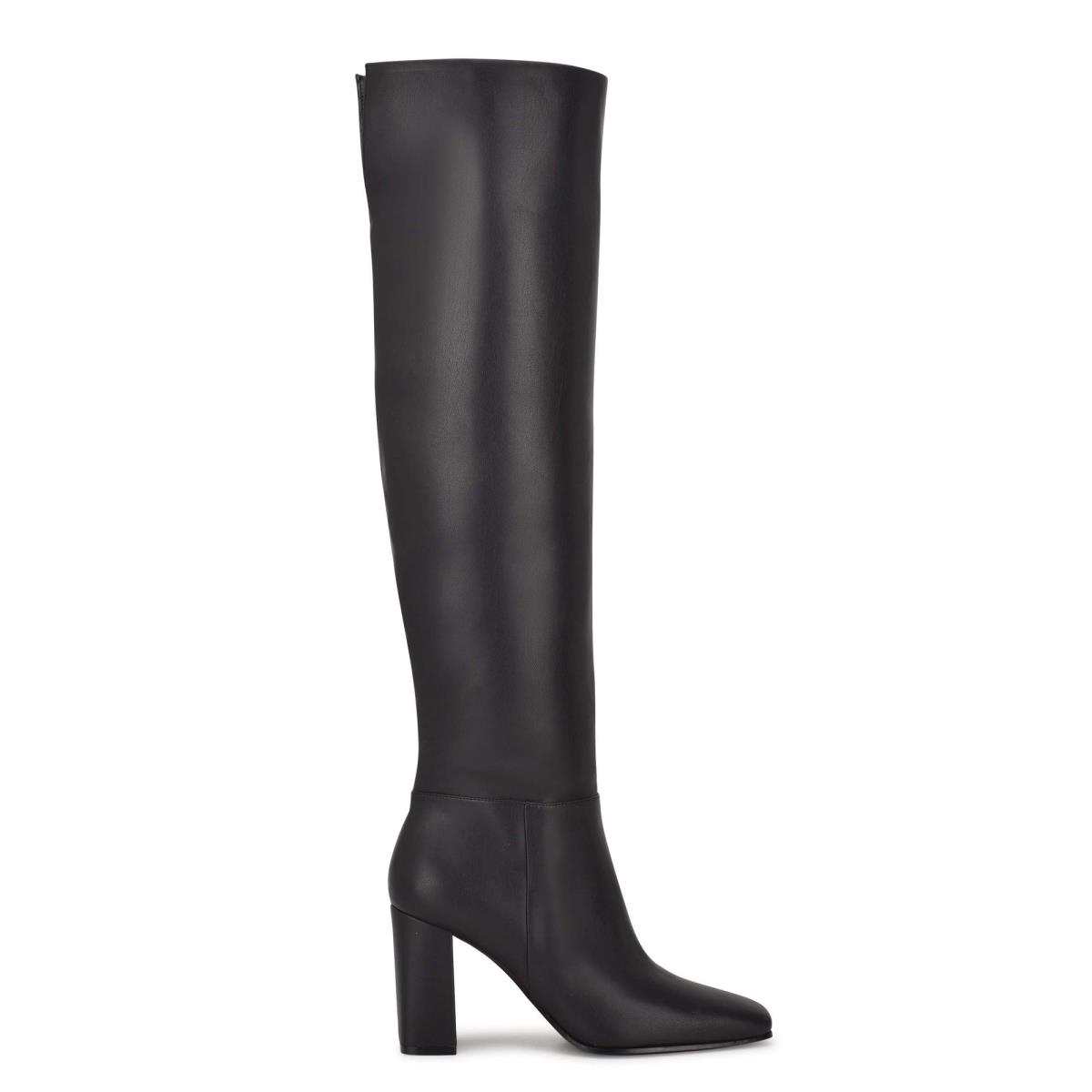 Bottes à Talons Nine West Kalida Femme Noir | 5671VWTZI