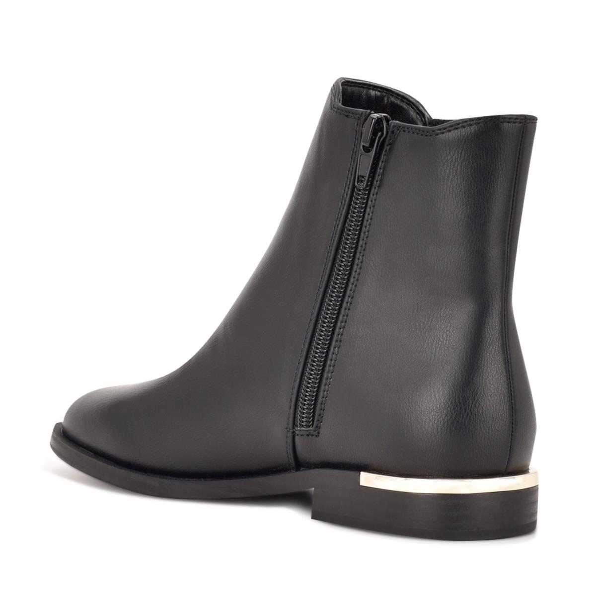 Bottines Nine West Agate Chelsea Femme Noir | 3104KCWNM