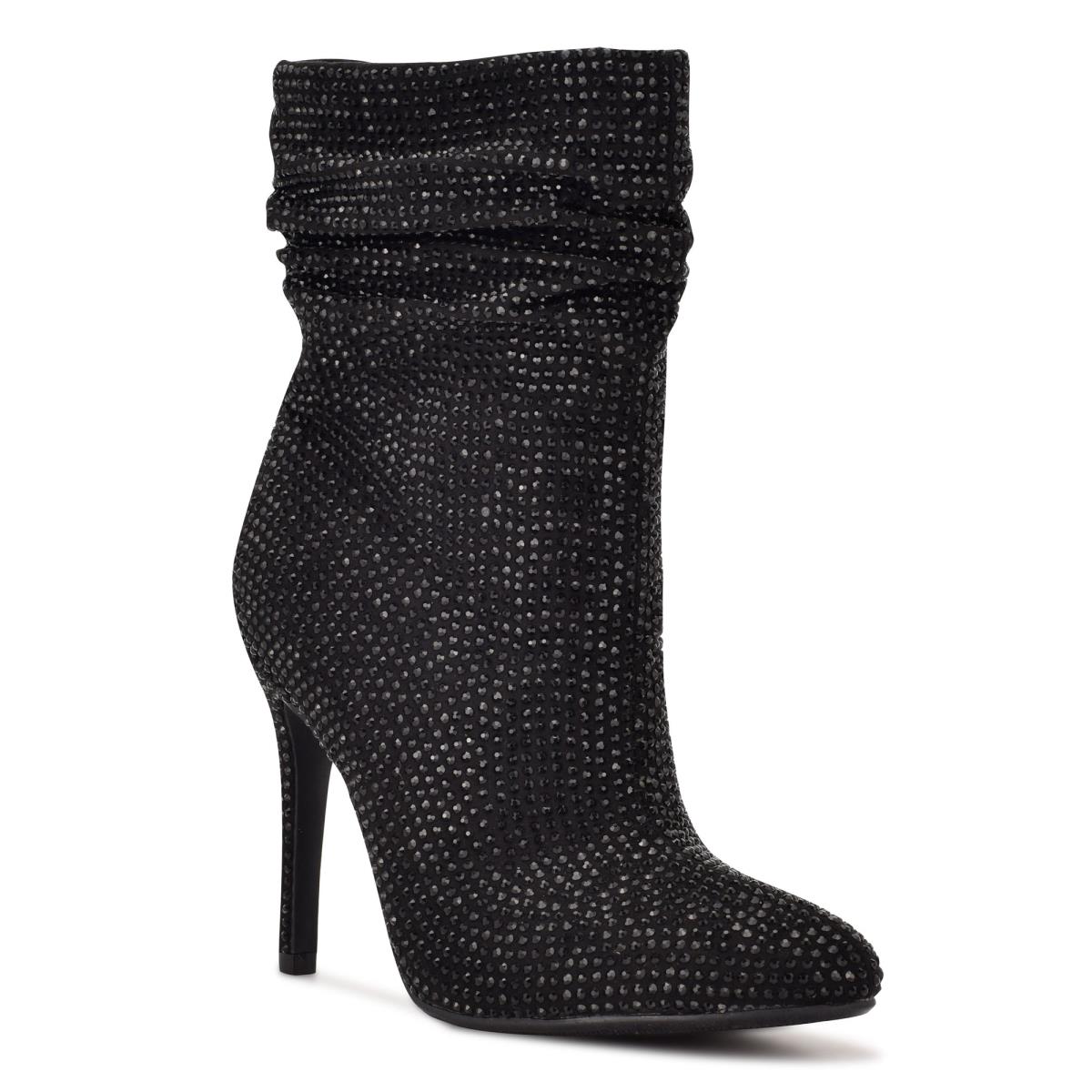 Bottines Nine West Dazzle Robe Femme Noir | 4972YRWTS