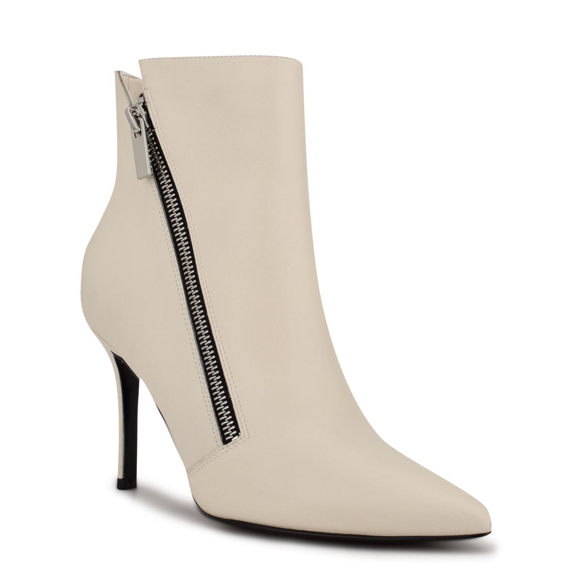 Bottines Nine West Fast Robe Femme Blanche | 1397HBWTD