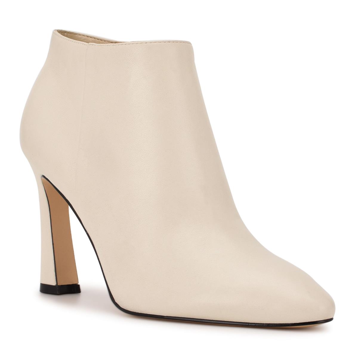 Bottines Nine West Raze Robe Femme Blanche | 7650ZTHOG