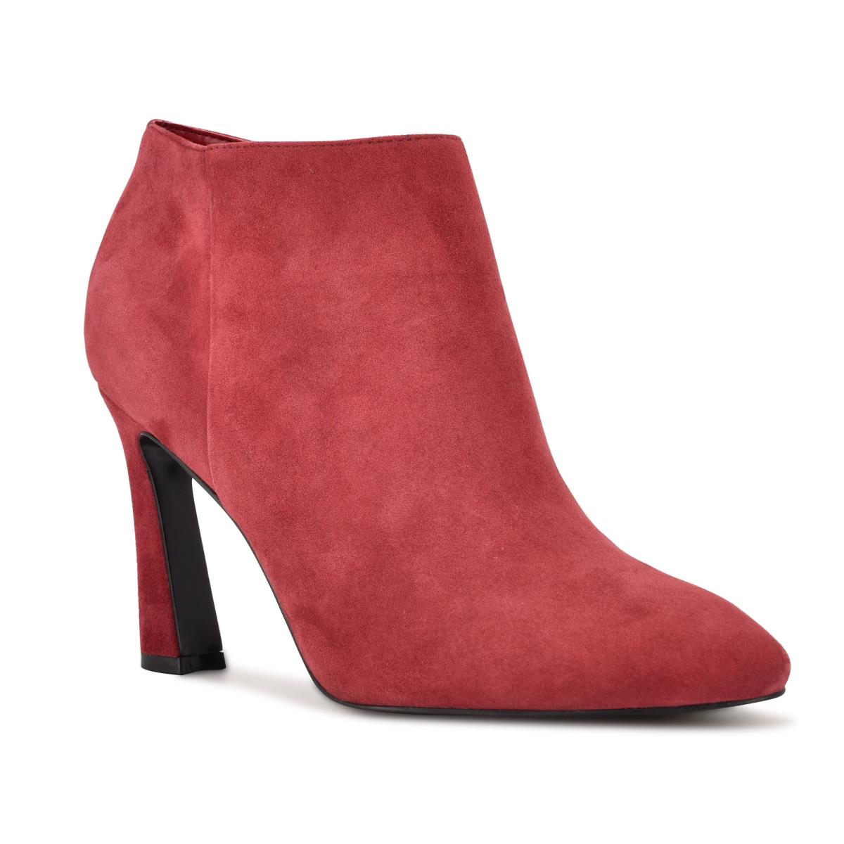 Bottines Nine West Raze Robe Femme Bordeaux | 3780FOYSJ