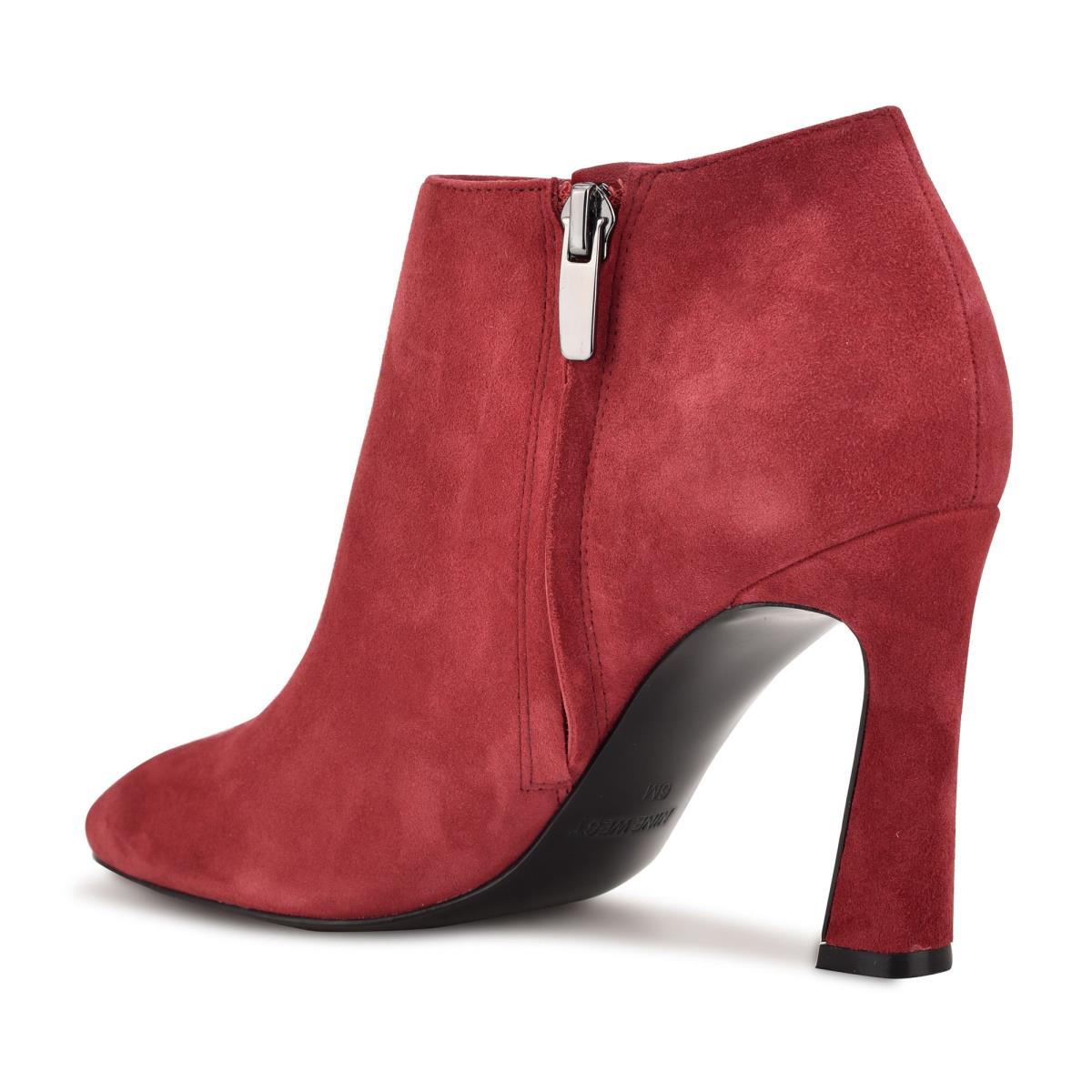 Bottines Nine West Raze Robe Femme Bordeaux | 3780FOYSJ