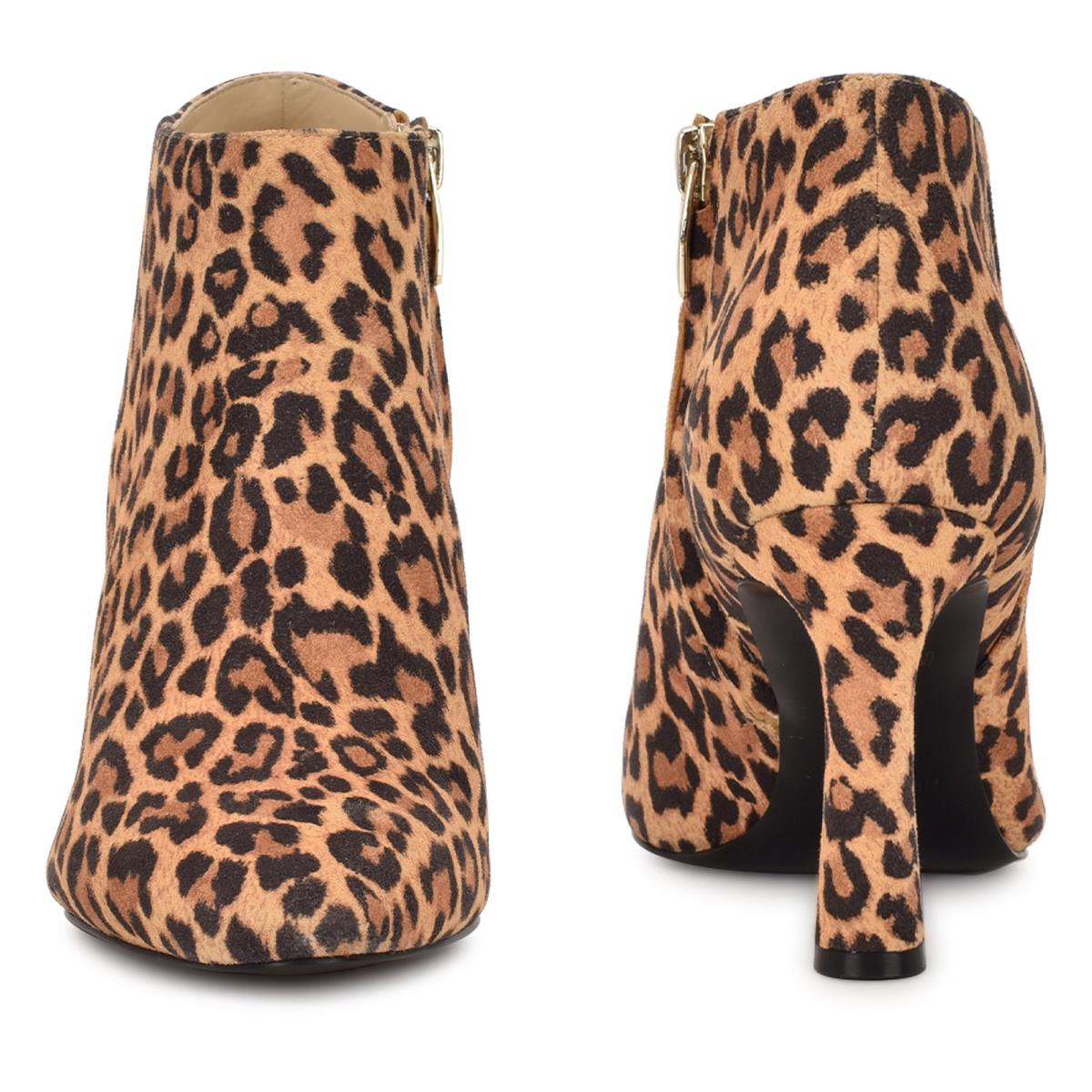 Bottines Nine West Raze Robe Femme Leopard | 4061FTNOM